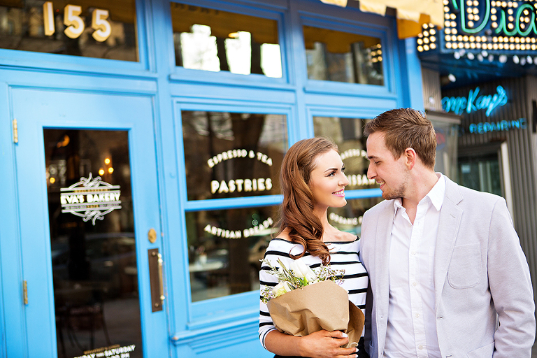 Paris - Chic - Downtown Salt Lake - Engagement Outfits - Wedding photography - Ashley DeHart Photography