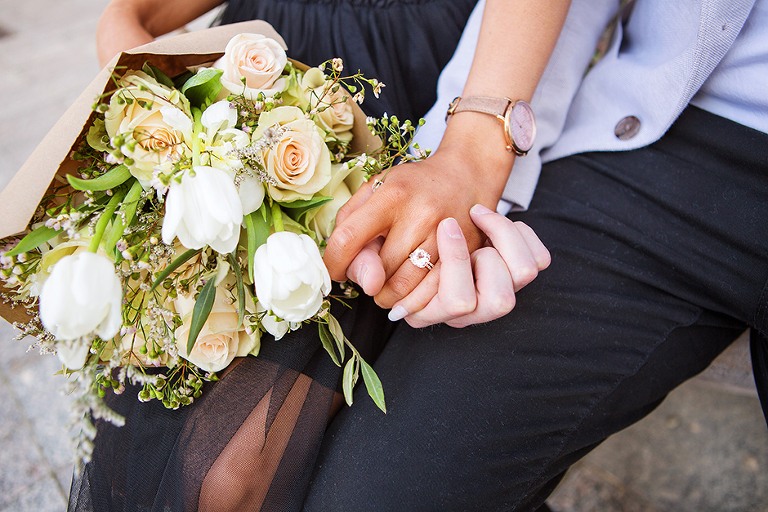 Paris - Chic - Downtown Salt Lake - Engagement Outfits - Wedding photography - Ashley DeHart Photography