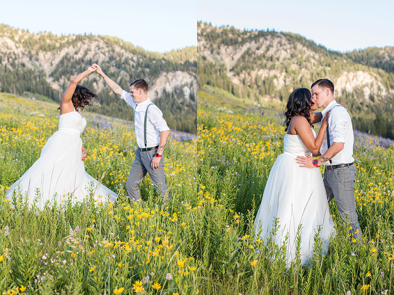 Albion Basin - Little Cottonwood Canyon - Ashley DeHart Photography - Salt Lake UT Wedding Photographer 