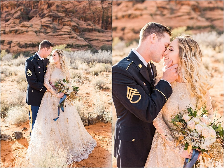 Snow Canyon | Ashley DeHart Photography | Utah Wedding Photographer
