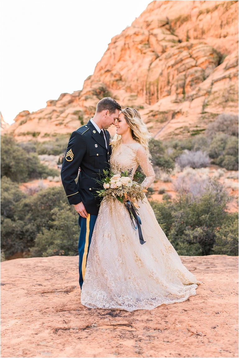 Snow Canyon | Ashley DeHart Photography | Utah Wedding Photographer