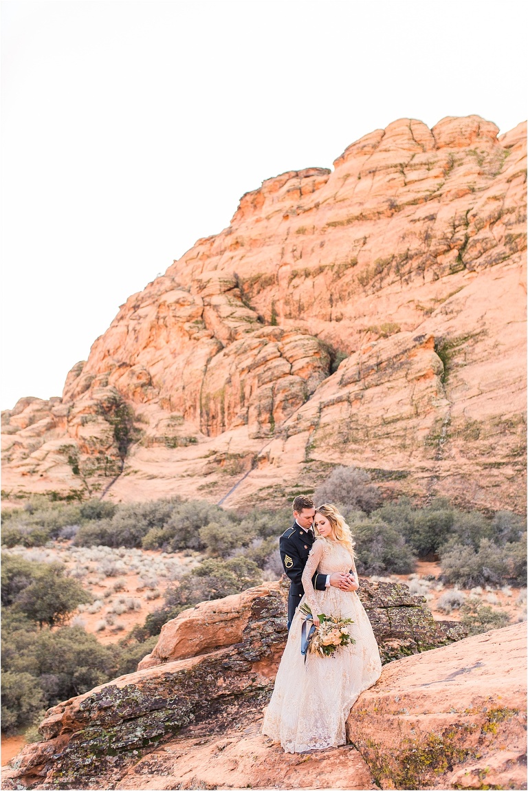 Snow Canyon | Ashley DeHart Photography | Utah Wedding Photographer