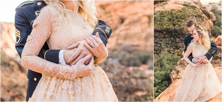 Snow Canyon | Ashley DeHart Photography | Utah Wedding Photographer