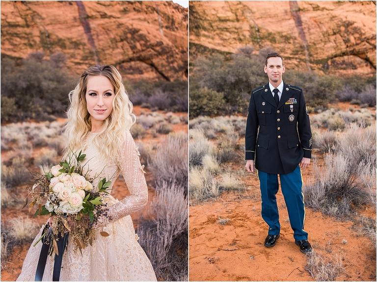 Snow Canyon | Ashley DeHart Photography | Utah Wedding Photographer