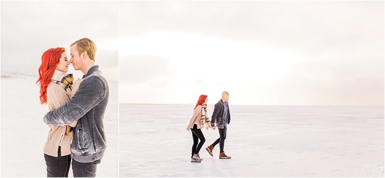 Utah Wedding Photographer | Engagements | Engaged | Saltair 