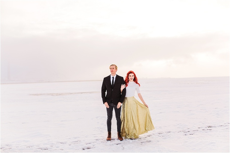 Utah Wedding Photographer | Engagements | Engaged | Saltair 