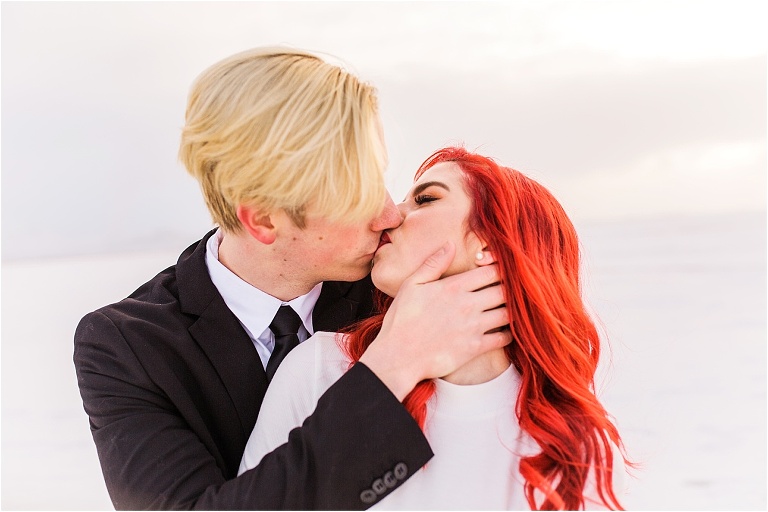 Utah Wedding Photographer | Engagements | Engaged | Saltair 