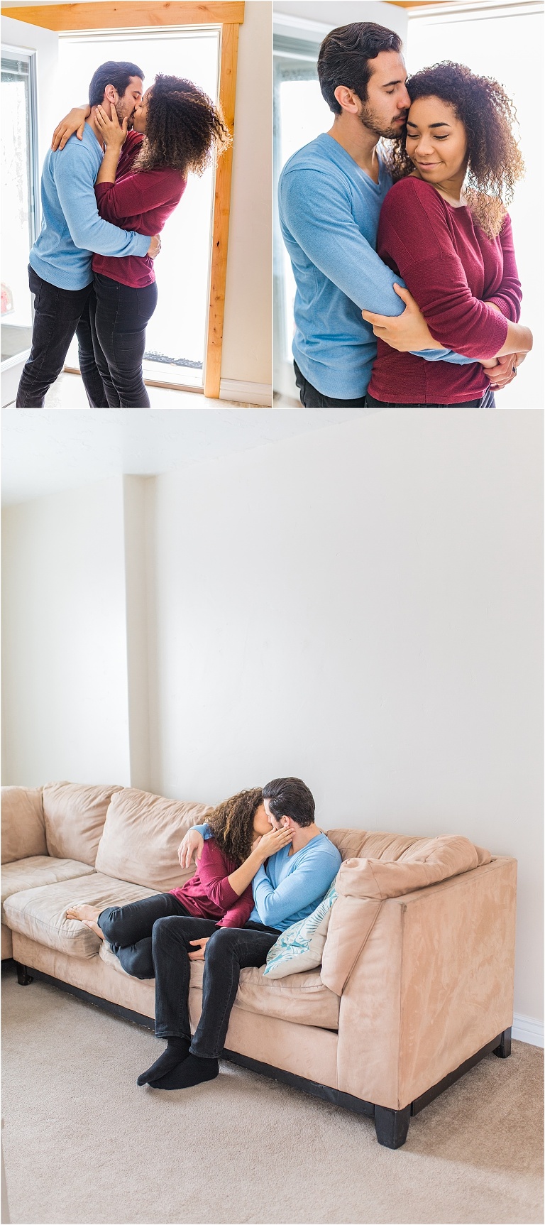 lifestyle in-home session, relaxed at home, utah photographer, couples session