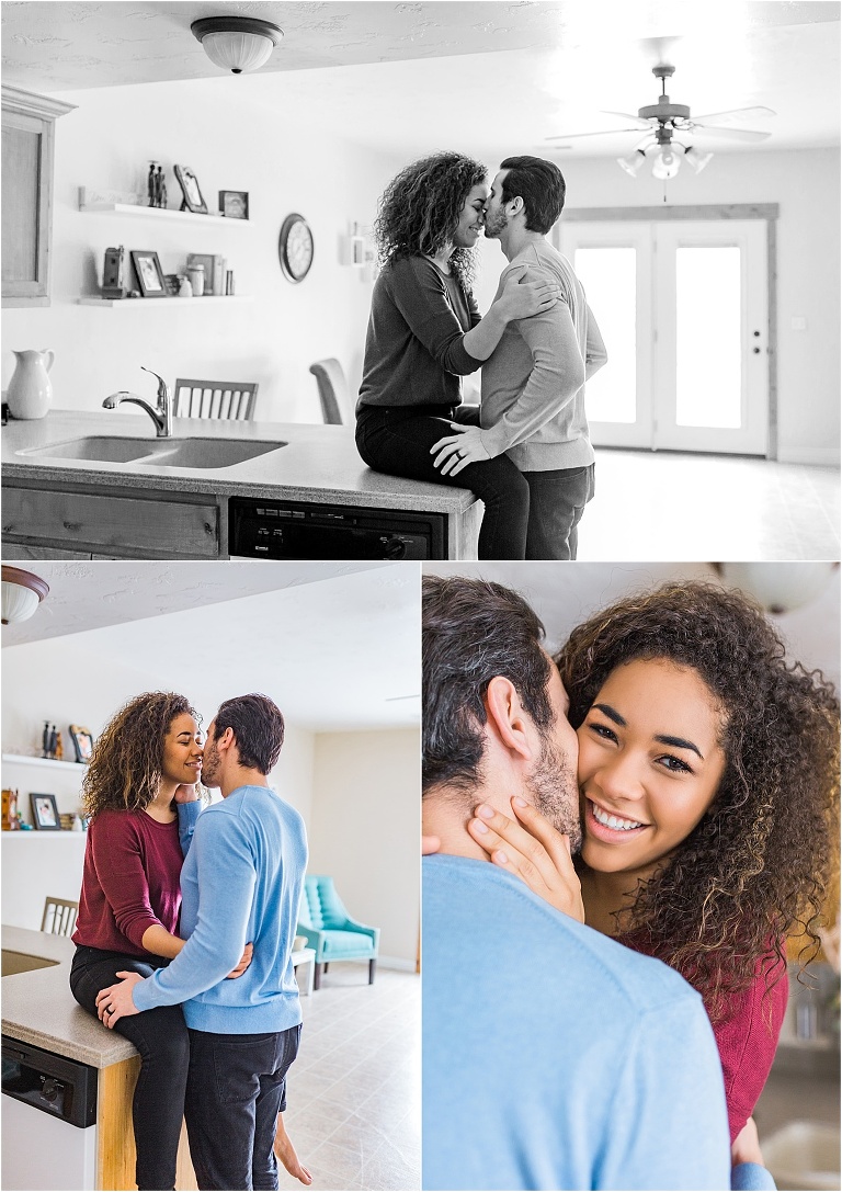 lifestyle in-home session, relaxed at home, utah photographer, couples session