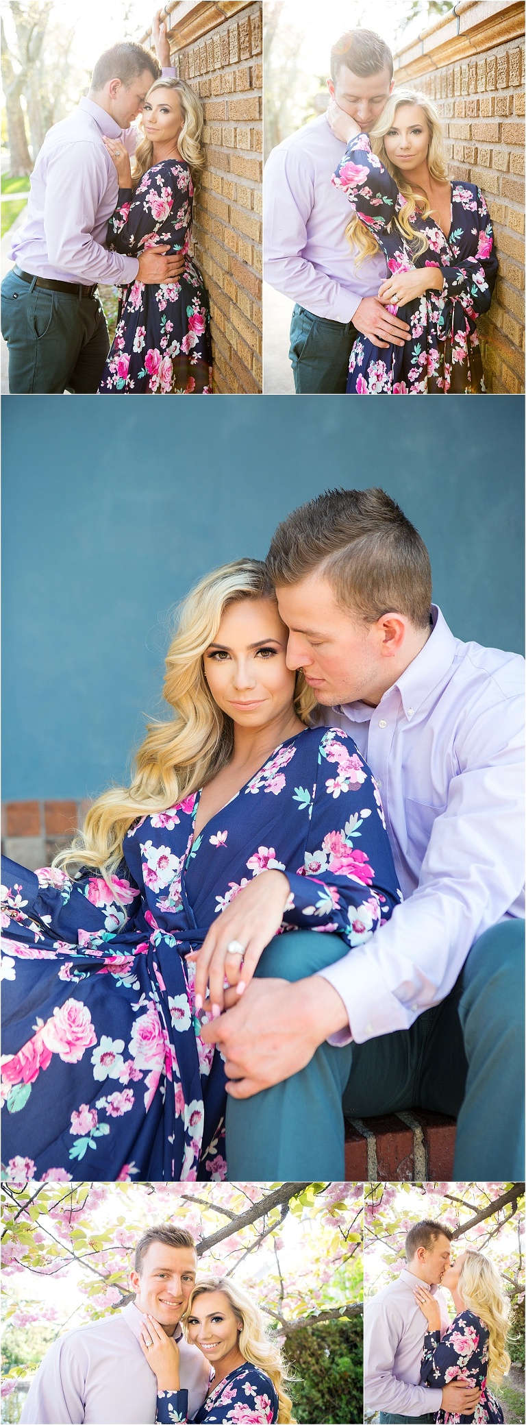 Salt Lake City Engagements | Utah Wedding Photographer | Garden Park Ward