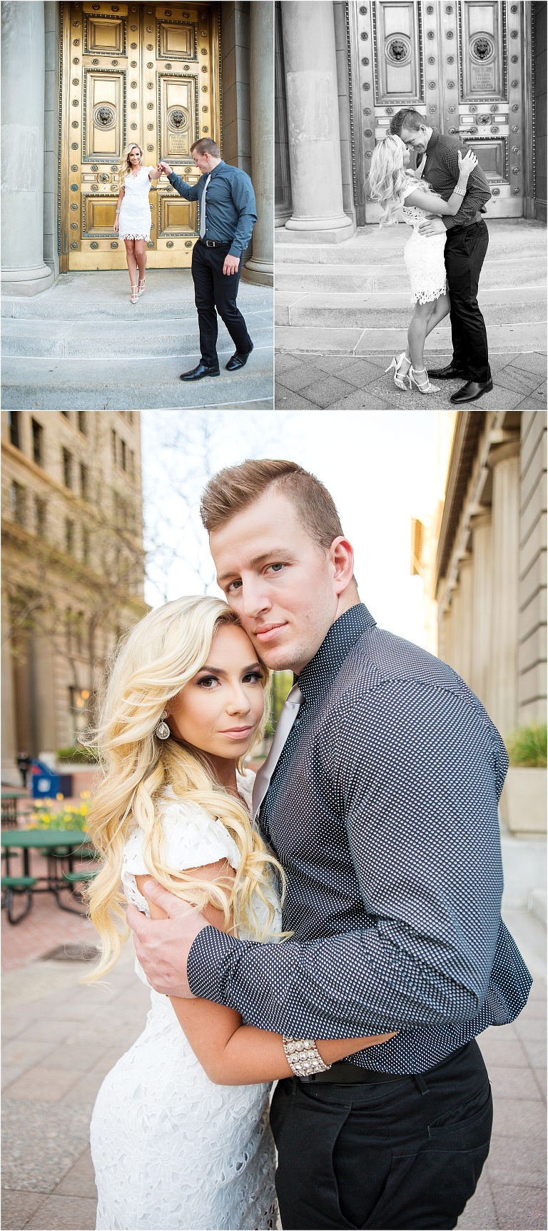 Salt Lake City Engagements | Utah Wedding Photographer | Garden Park Ward