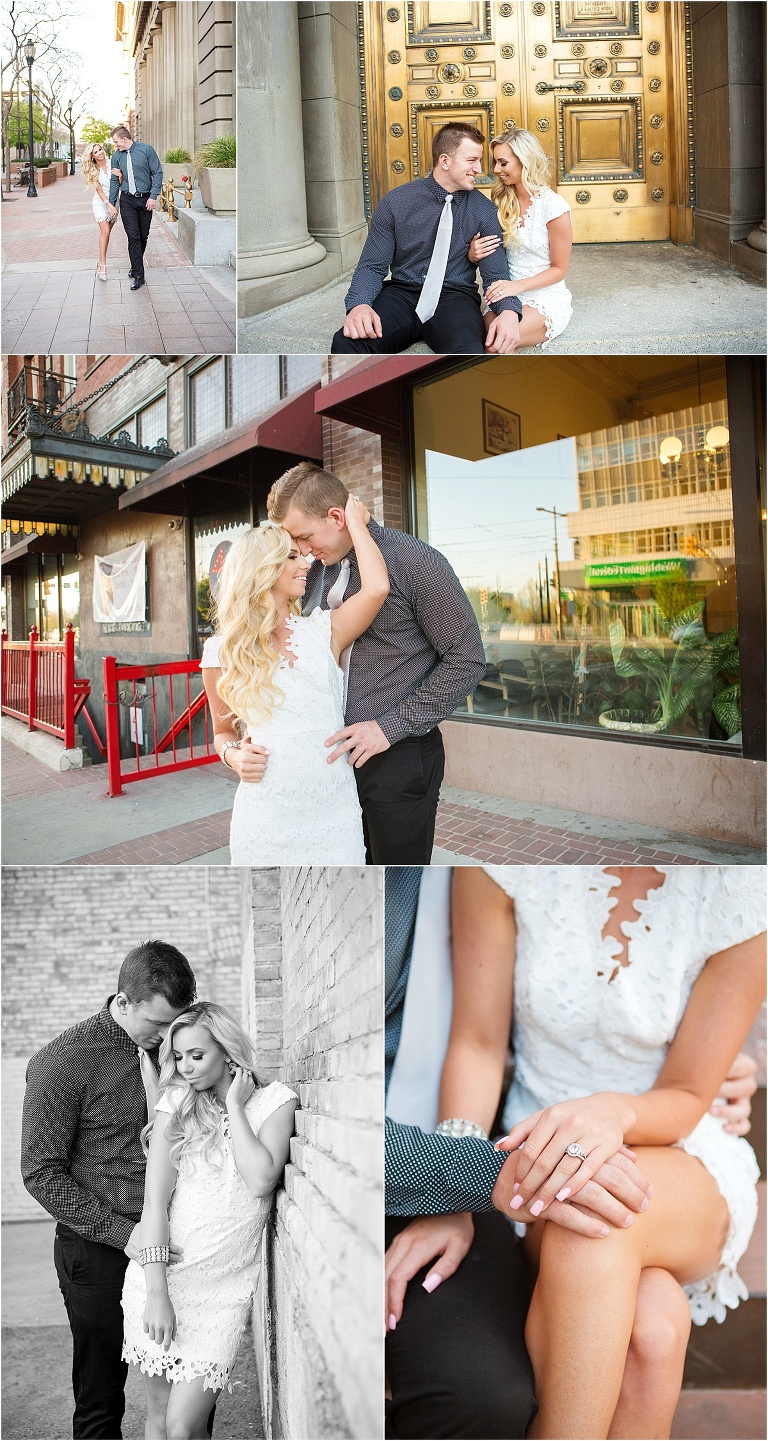 Salt Lake City Engagements | Utah Wedding Photographer | Garden Park Ward