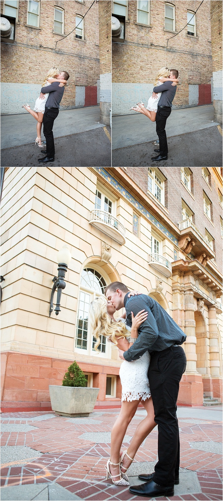 Salt Lake City Engagements | Utah Wedding Photographer | Garden Park Ward