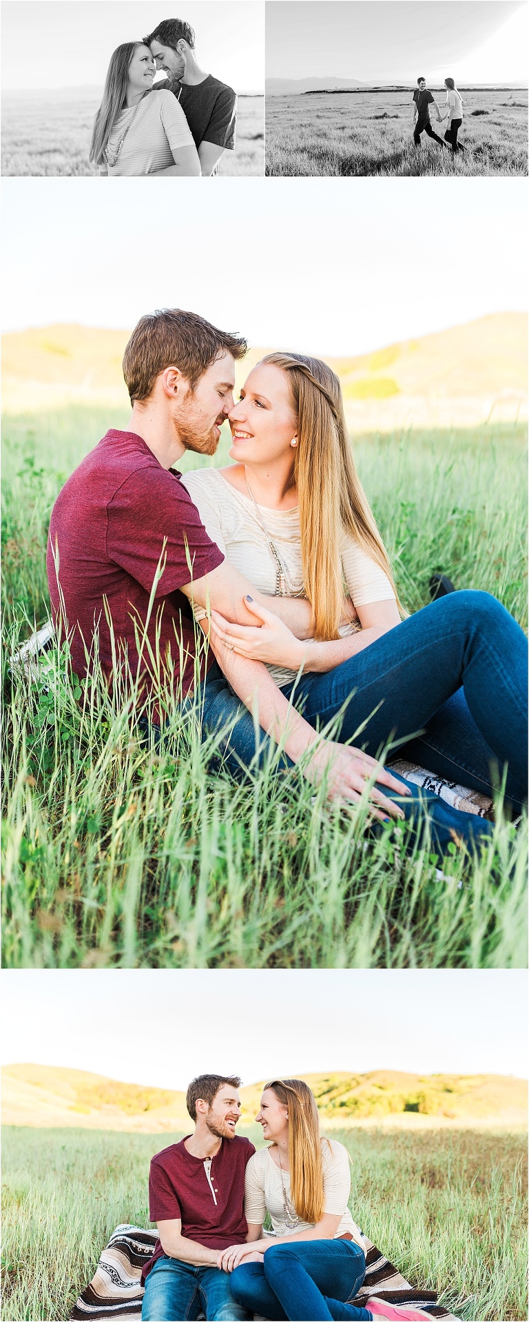 Utah Engagement Session, Tunnel Springs Park