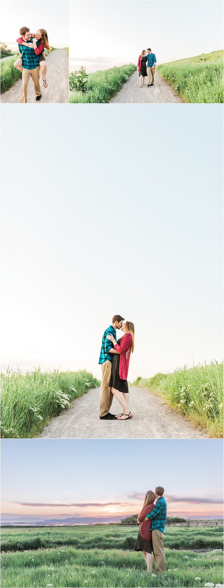 Utah Engagement Session, Tunnel Springs Park