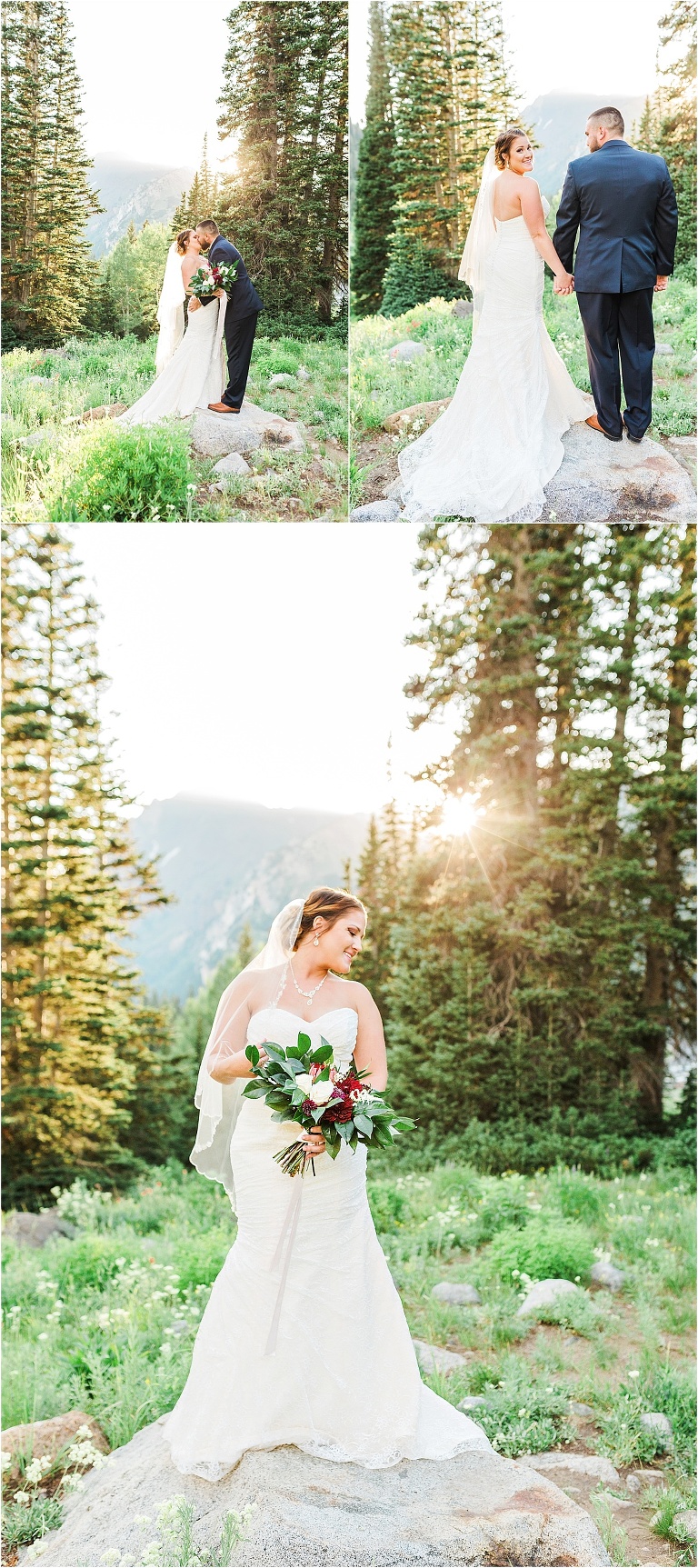 Albion Basin Formal Bridal Session, Little Cottonwood Canyon, Utah Wedding Photographer Ashley DeHart