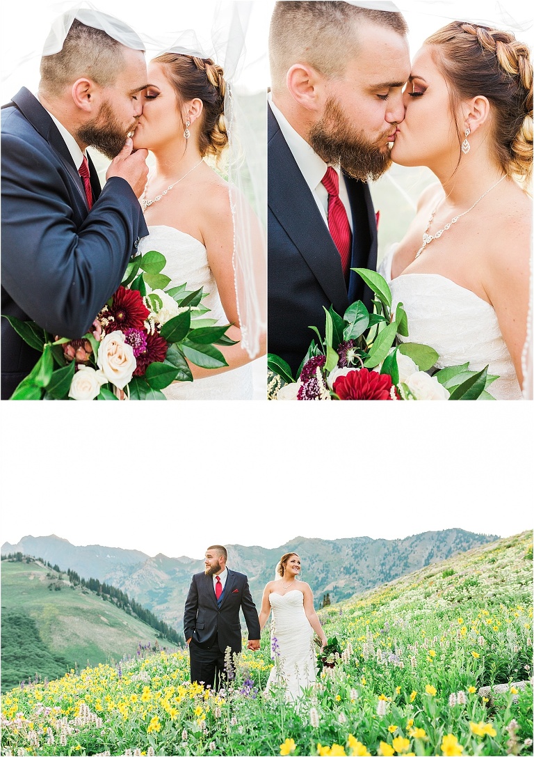 Albion Basin Formal Bridal Session, Little Cottonwood Canyon, Utah Wedding Photographer Ashley DeHart