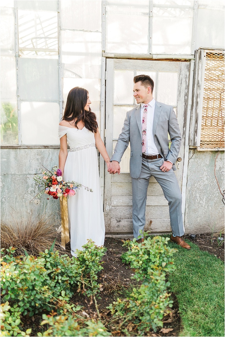 Formal session in Salt Lake City, Utah at Liberty Park | Utah Wedding Photographer