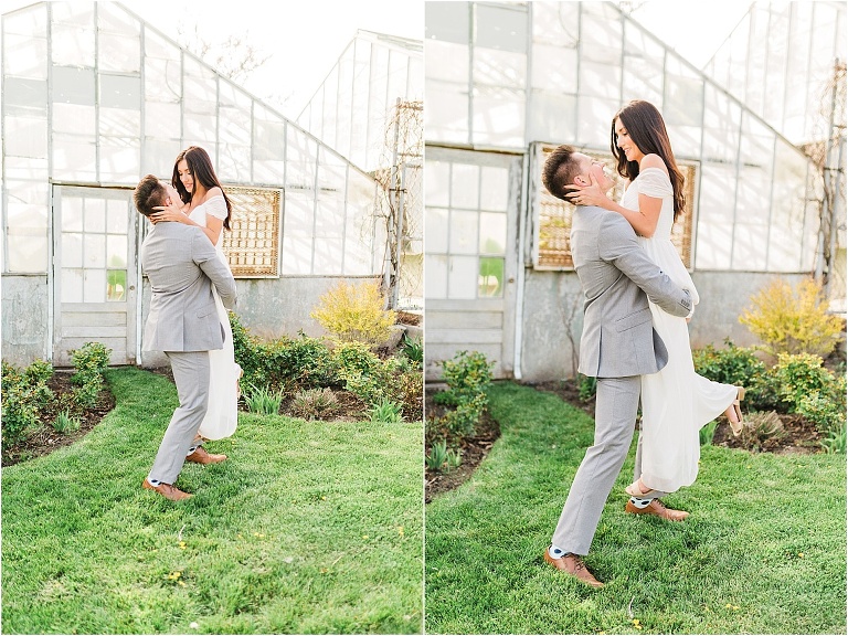 Formal session in Salt Lake City, Utah at Liberty Park | Utah Wedding Photographer