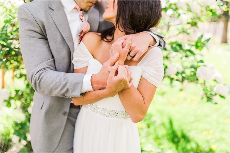 Formal session in Salt Lake City, Utah at Liberty Park | Utah Wedding Photographer