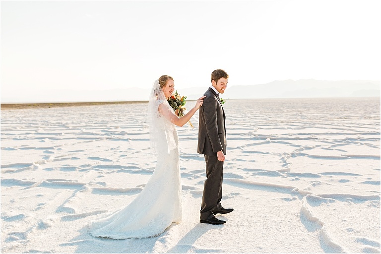 Salt Flats Formal Bridal Session | Utah Wedding Photographer