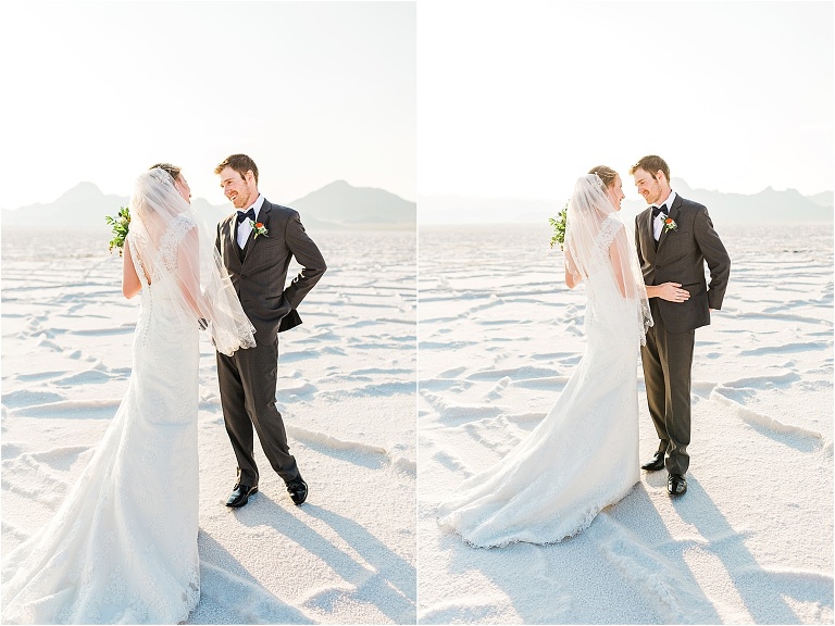 Salt Flats Formal Bridal Session | Utah Wedding Photographer