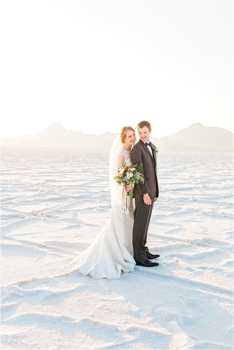Salt Flats Formal Bridal Session | Utah Wedding Photographer