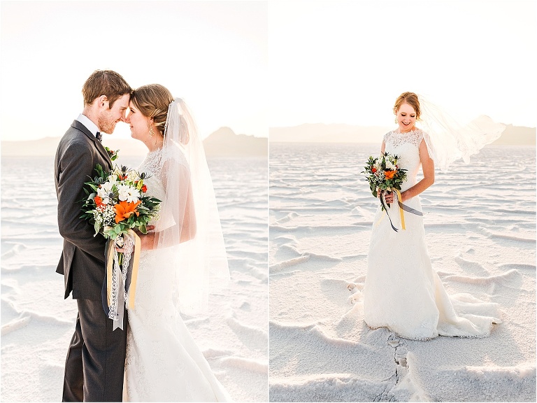 Salt Flats Formal Bridal Session | Utah Wedding Photographer