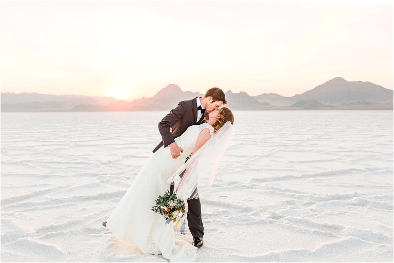 Salt Flats Formal Bridal Session | Utah Wedding Photographer