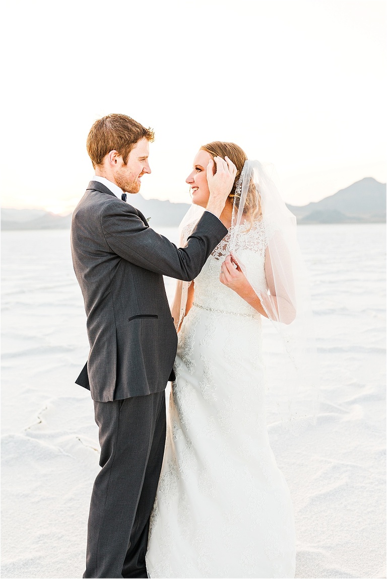 Salt Flats Formal Bridal Session | Utah Wedding Photographer
