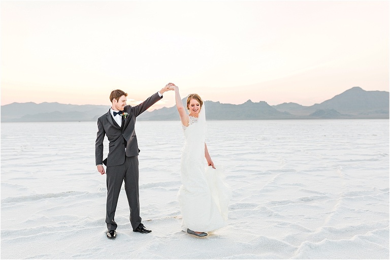 Salt Flats Formal Bridal Session | Utah Wedding Photographer