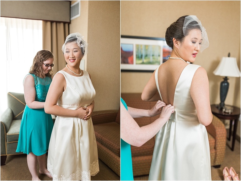 Eclectic, quirky, and classy wedding in downtown Salt Lake City and The Rose Establishment.