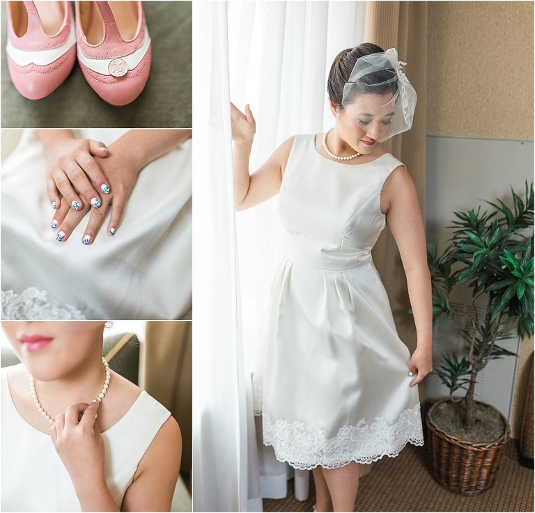 Eclectic, quirky, and classy wedding in downtown Salt Lake City and The Rose Establishment.