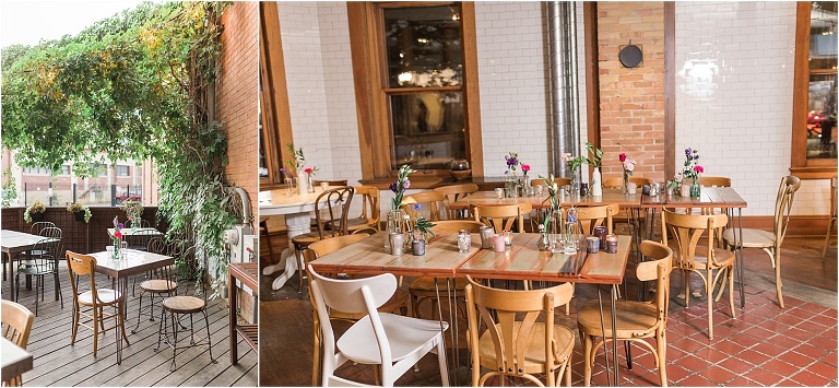 Eclectic, quirky, and classy wedding in downtown Salt Lake City and The Rose Establishment.