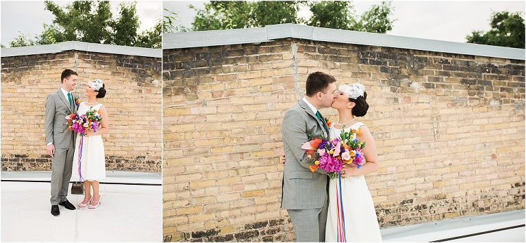 Eclectic, quirky, and classy wedding in downtown Salt Lake City and The Rose Establishment.