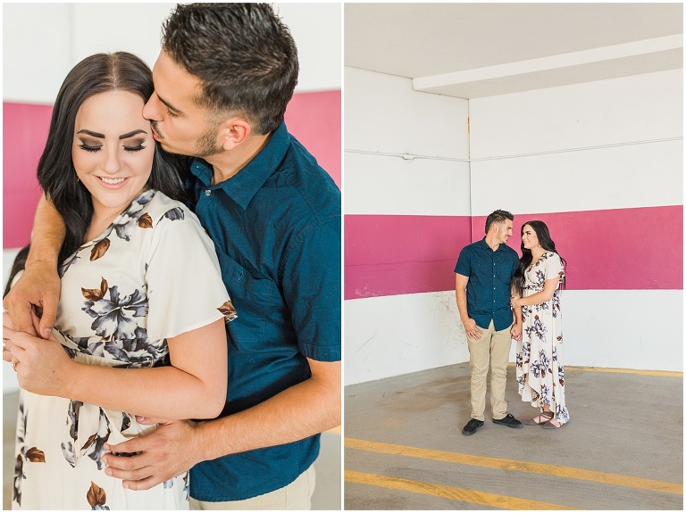 Downtown Salt Lake City, Randy's Record Shop Engagement Session | Utah Wedding Photographer