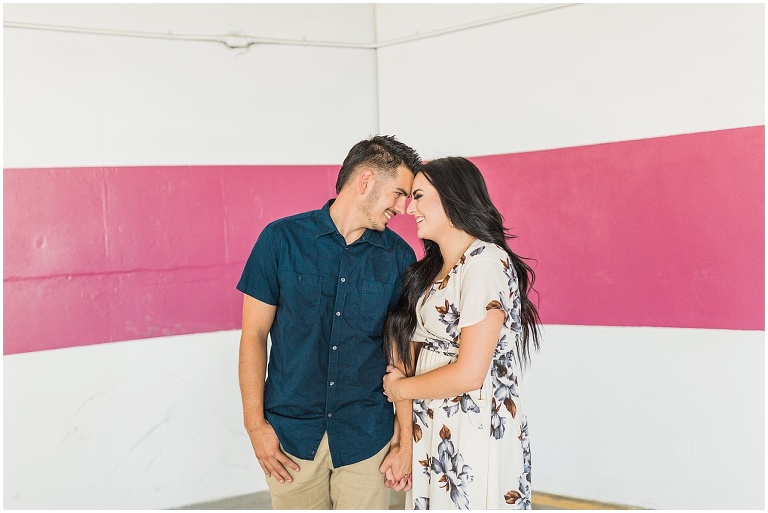 Downtown Salt Lake City, Randy's Record Shop Engagement Session | Utah Wedding Photographer