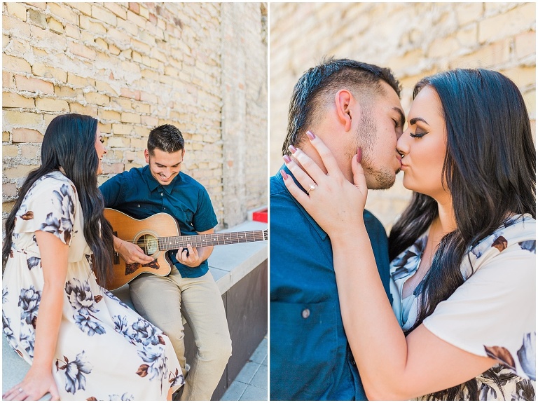 Downtown Salt Lake City, Randy's Record Shop Engagement Session | Utah Wedding Photographer