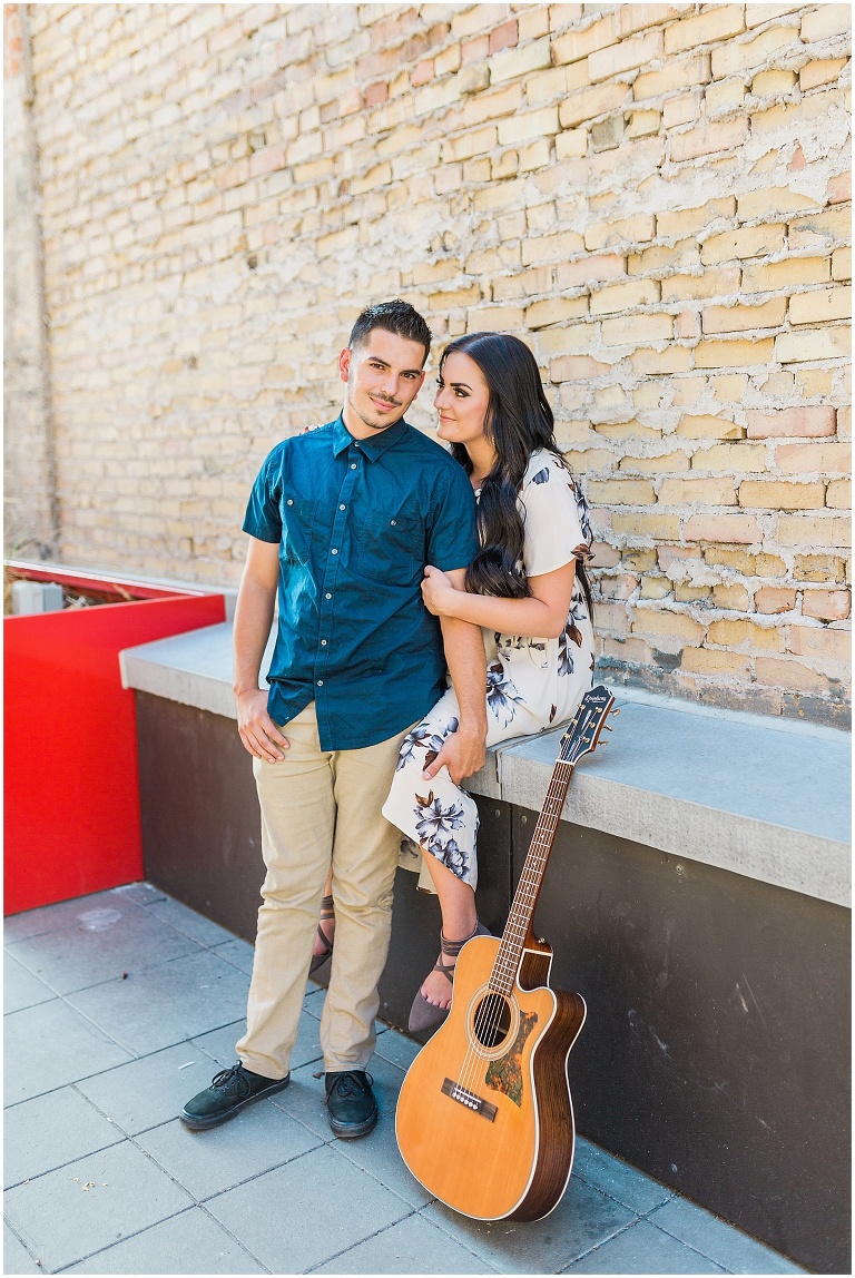 Downtown Salt Lake City, Randy's Record Shop Engagement Session | Utah Wedding Photographer