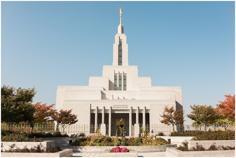 Draper LDS Temple Wedding | Ashley DeHart Photography