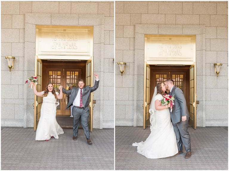 Draper LDS Temple Wedding | Ashley DeHart Photography