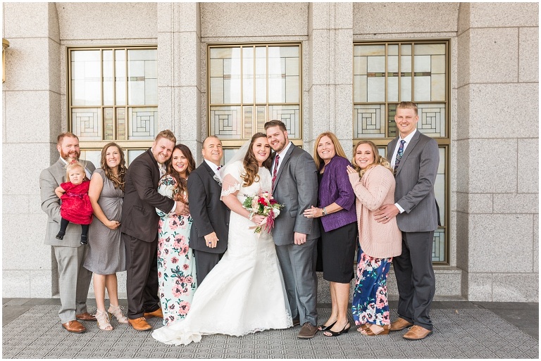 Draper LDS Temple Wedding | Ashley DeHart Photography