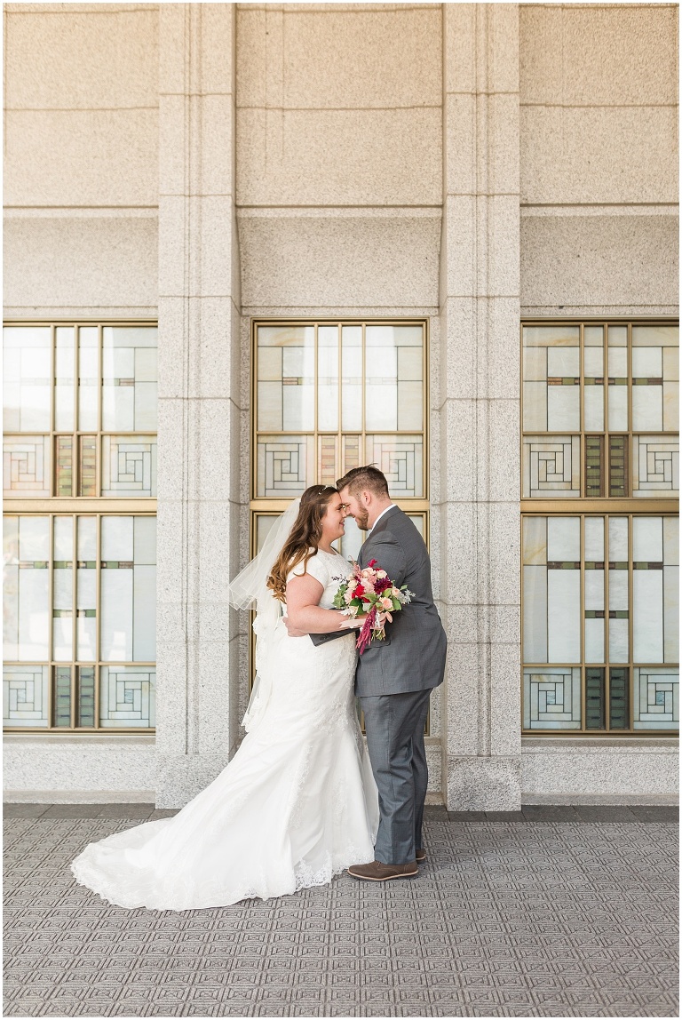 Draper LDS Temple Wedding | Ashley DeHart Photography