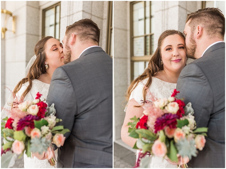 Draper LDS Temple Wedding | Ashley DeHart Photography