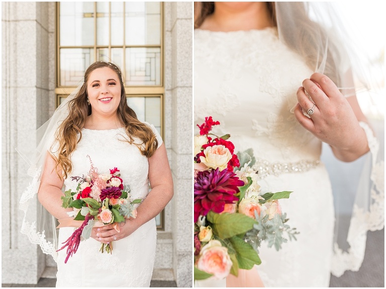 Draper LDS Temple Wedding | Ashley DeHart Photography