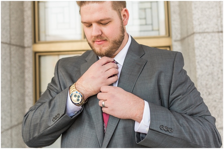 Draper LDS Temple Wedding | Ashley DeHart Photography