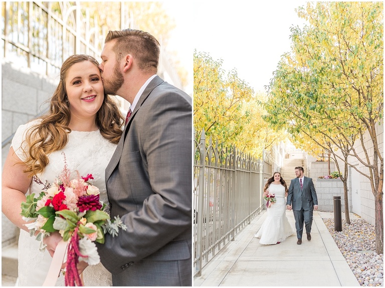 Draper LDS Temple Wedding | Ashley DeHart Photography