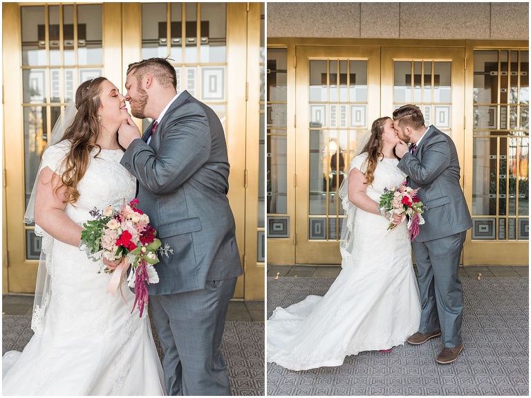 Draper LDS Temple Wedding | Ashley DeHart Photography