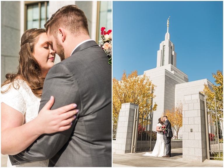 Draper LDS Temple Wedding | Ashley DeHart Photography