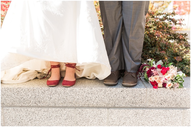 Draper LDS Temple Wedding | Ashley DeHart Photography
